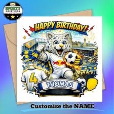 Leeds Supporter Birthday Card
