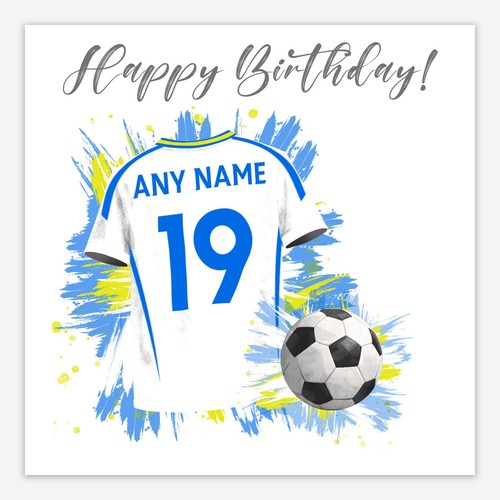 Personalised football shirt - personalised,