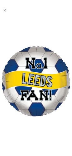 Leeds football fan 18 - fan, 18"