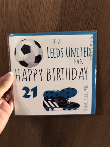 21st leeds united birthday - 21st,