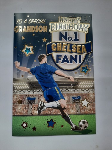 Chelsea no1 fan birthday card - chelsea,