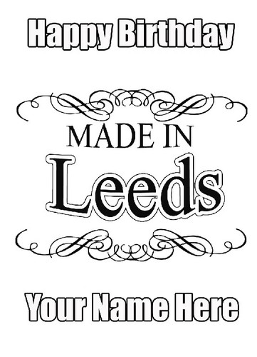 Made leeds happy birthday - made,