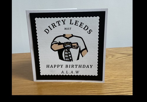 Leeds united birthday - birthday, card