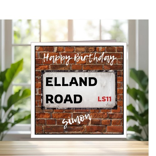 Personalised leeds fan - personalised,