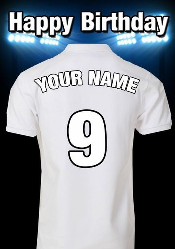 Personalised leeds shirt - personalised,