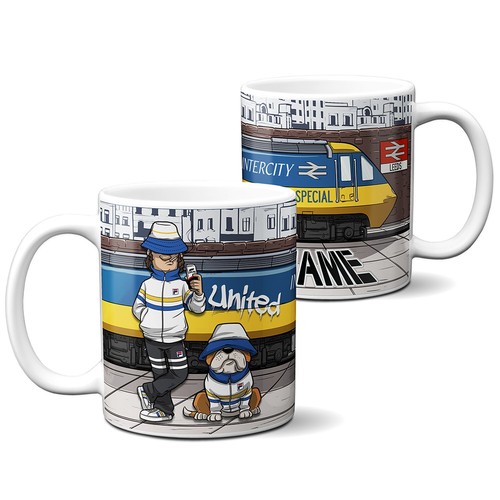 Personalised leeds united mug - united,