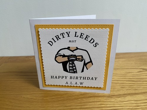 Leeds united birthday card - leeds,