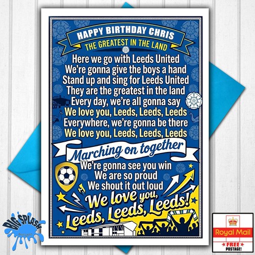 Leeds united mot personalised - united,