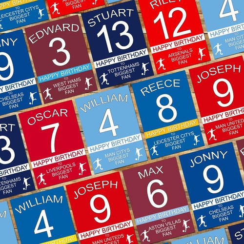 Personalised football birthday - personalised,