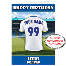 LEEDS Birthday Card