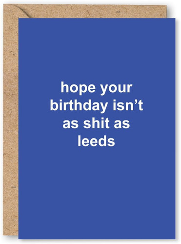 Funny birthday card - card, for