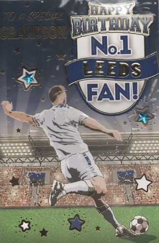 Grandson leeds birthday - leeds,