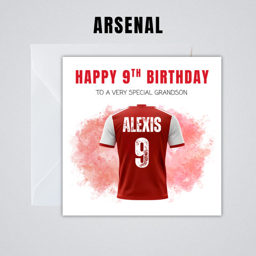 Personalised football shirt - personalised,