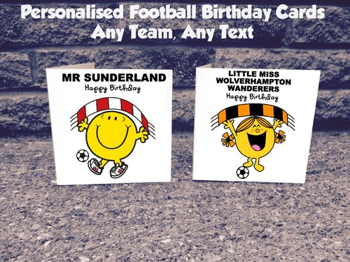 Personalised any football team - any,